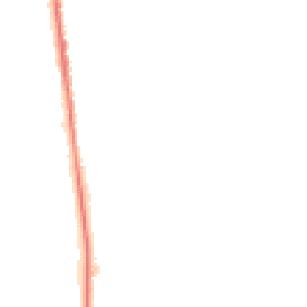 Night-time road noise heatmap for NG17 2SS