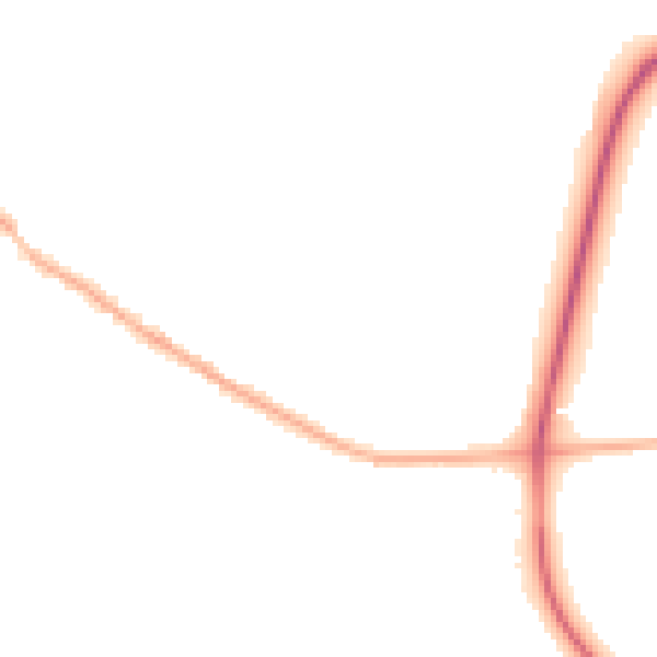 Night-time road noise heatmap for NG17 3AT
