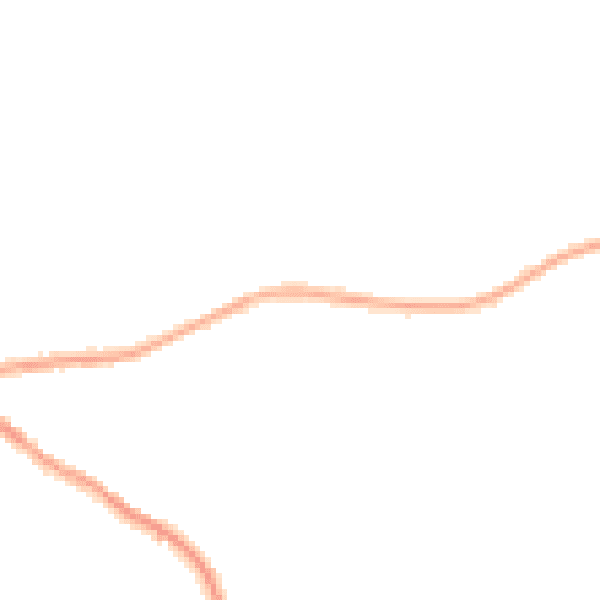 Night-time road noise heatmap for NG17 3EN