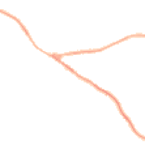 Night-time road noise heatmap for NG17 3FY
