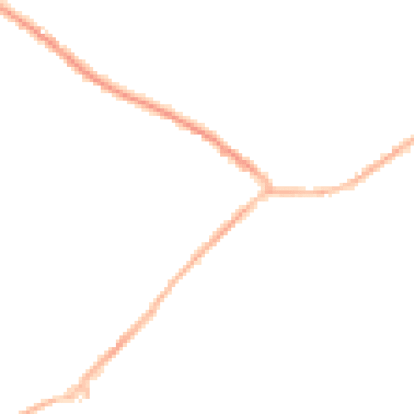 Night-time road noise heatmap for NG17 4BU