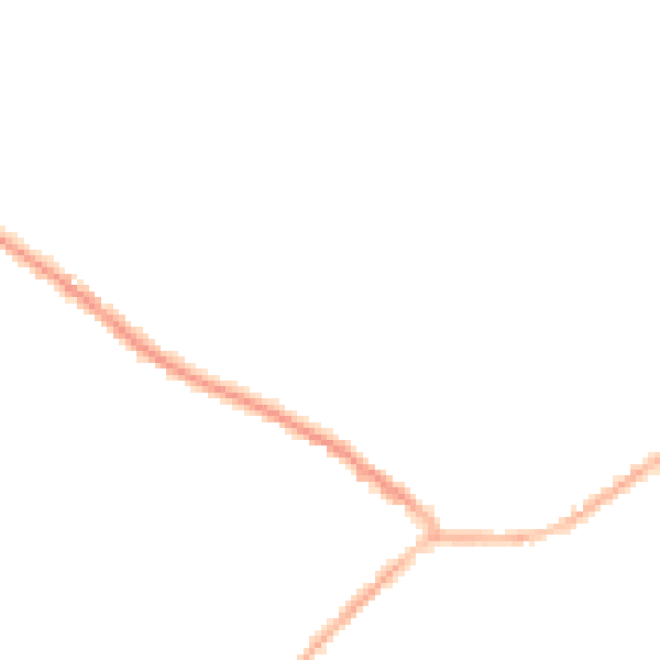 Night-time road noise heatmap for NG17 4DQ