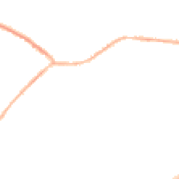 Night-time road noise heatmap for NG17 4FR