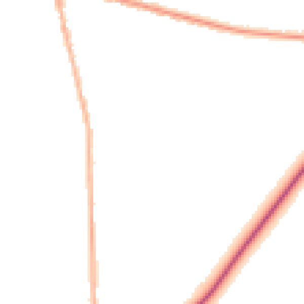 Night-time road noise heatmap for NG17 7FG