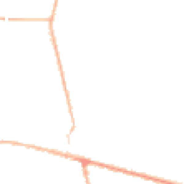 Night-time road noise heatmap for NG17 7JB