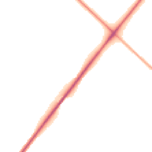 Night-time road noise heatmap for NG17 7QN