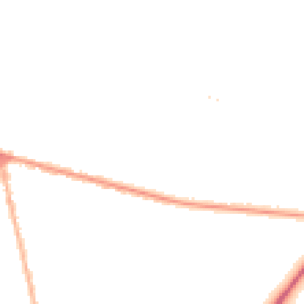 Night-time road noise heatmap for NG17 7RH