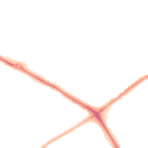 Night-time road noise heatmap for NG19 0DR