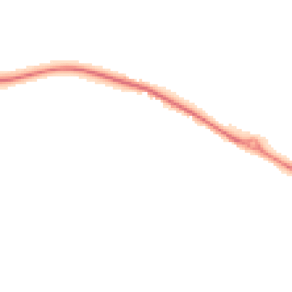 Night-time road noise heatmap for NG19 0NF