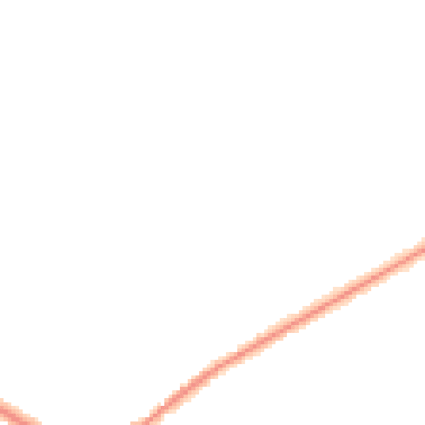 Night-time road noise heatmap for NG19 0PU