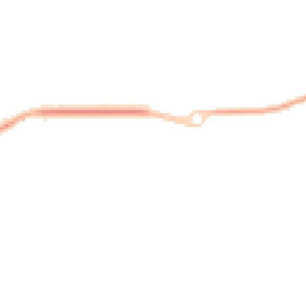 Night-time road noise heatmap for NG19 0SF