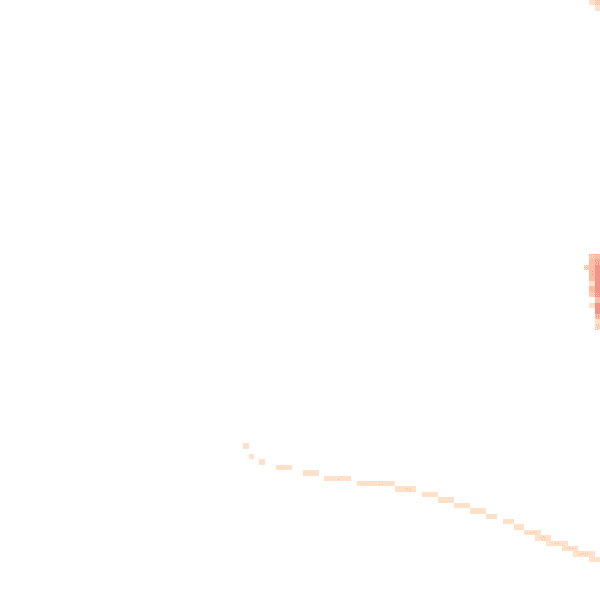 Night-time road noise heatmap for NG19 6TA