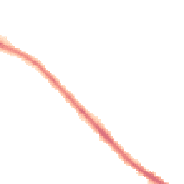 Night-time road noise heatmap for NG19 7JR