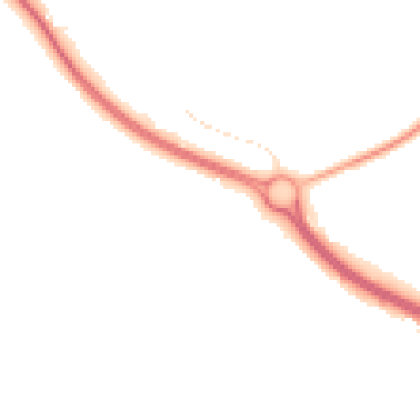 Night-time road noise heatmap for NG19 7PQ