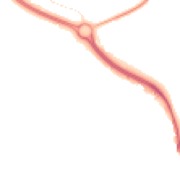 Night-time road noise heatmap for NG19 7QP