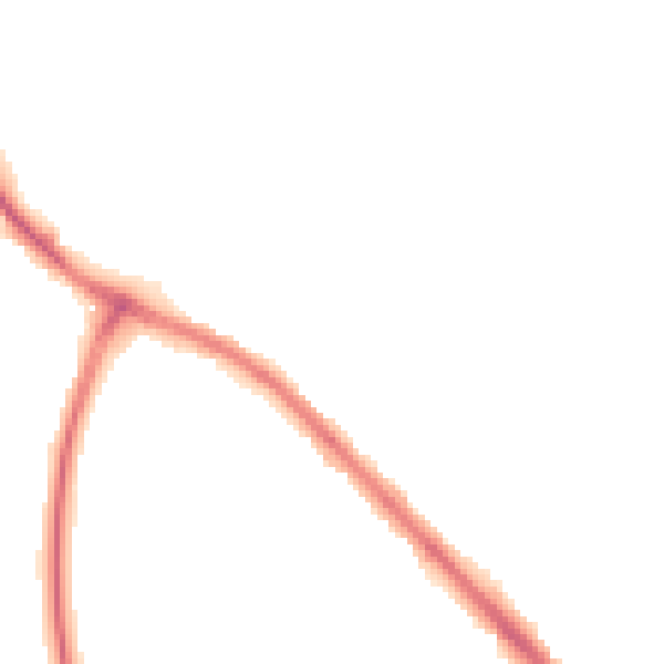 Night-time road noise heatmap for NG19 7RE
