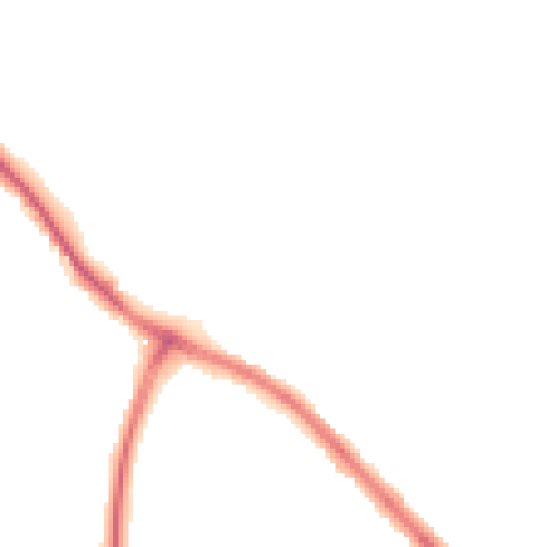 Night-time road noise heatmap for NG19 7RJ