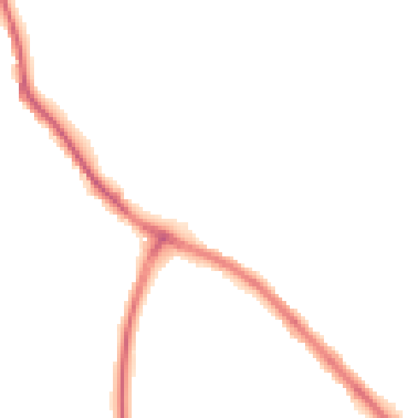 Night-time road noise heatmap for NG19 7RW