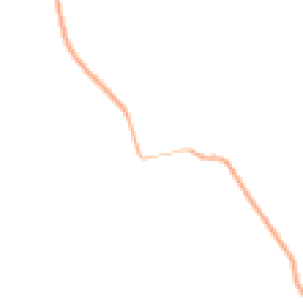 Night-time road noise heatmap for NG19 8LP