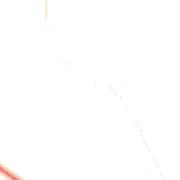 Night-time road noise heatmap for NG19 8TR