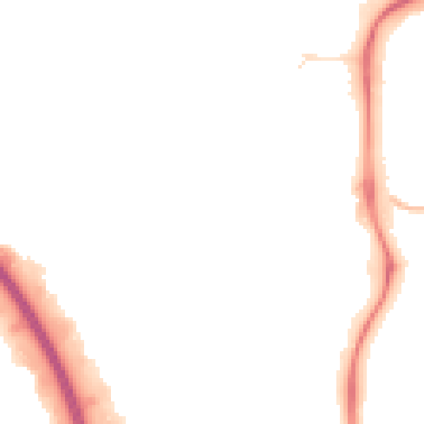 Night-time road noise heatmap for NG2 1LL