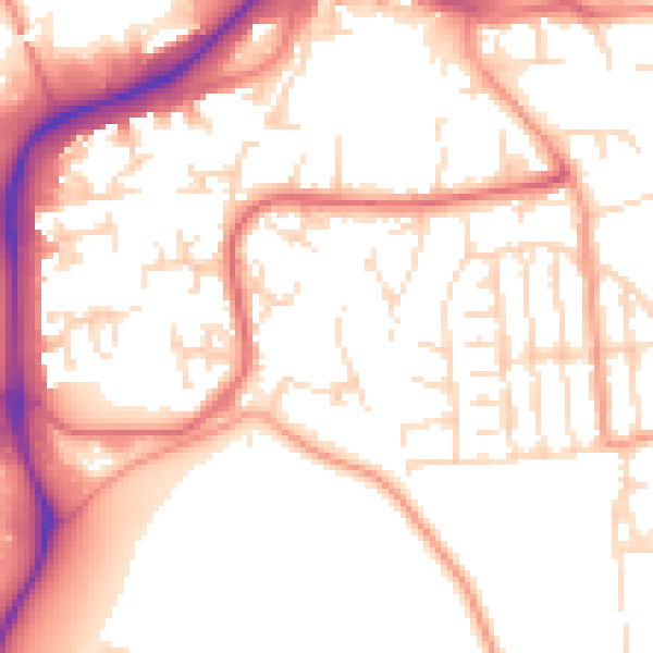 Daytime road noise heatmap for NG2 2ND