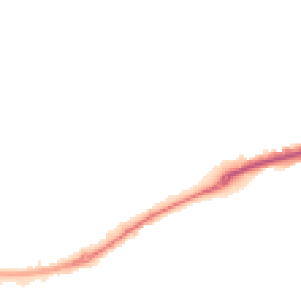 Night-time road noise heatmap for NG2 4BF