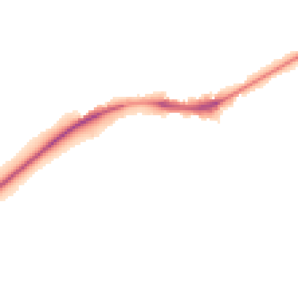 Night-time road noise heatmap for NG2 4DW