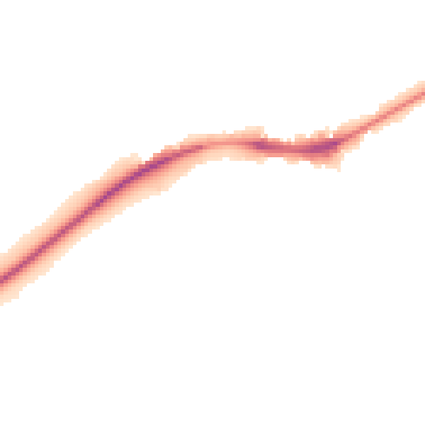 Night-time road noise heatmap for NG2 4DX