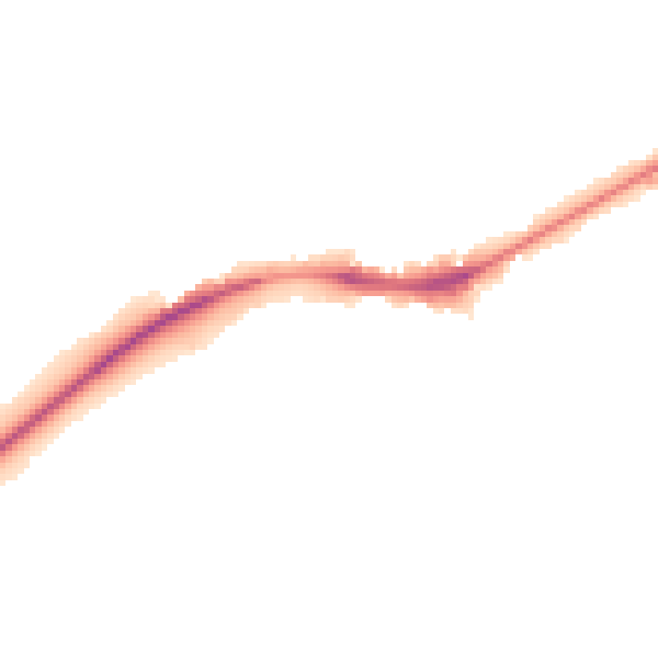 Night-time road noise heatmap for NG2 4DZ