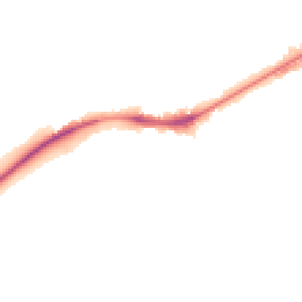 Night-time road noise heatmap for NG2 4ED