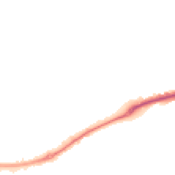 Night-time road noise heatmap for NG2 4NR