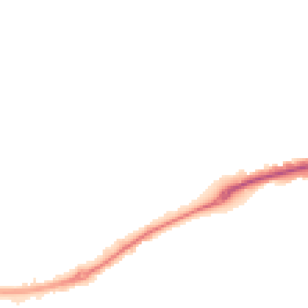 Night-time road noise heatmap for NG2 4NS