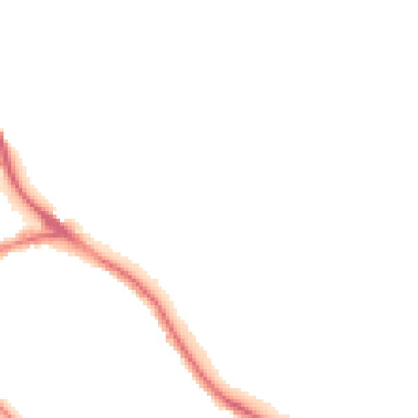 Night-time road noise heatmap for NG2 5BH