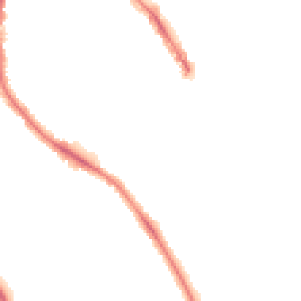 Night-time road noise heatmap for NG2 6DY