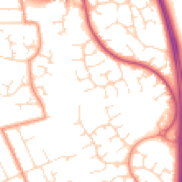 Daytime road noise heatmap for NG2 6QB