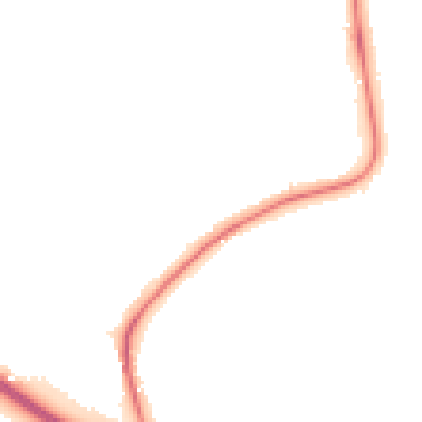 Night-time road noise heatmap for NG2 7FN