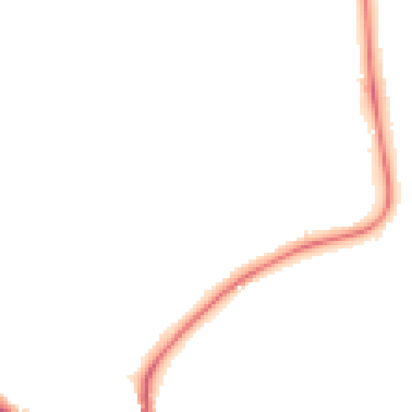 Night-time road noise heatmap for NG2 7FR