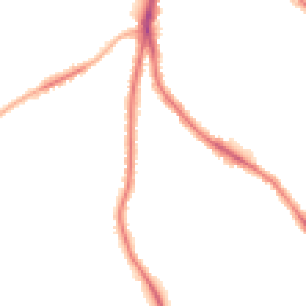 Night-time road noise heatmap for NG2 7NR