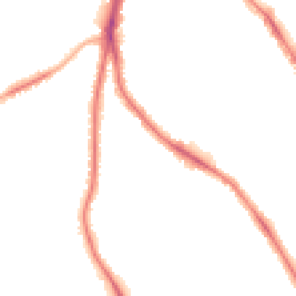 Night-time road noise heatmap for NG2 7NS