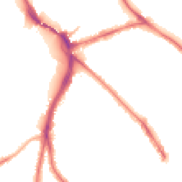 Night-time road noise heatmap for NG2 7PP