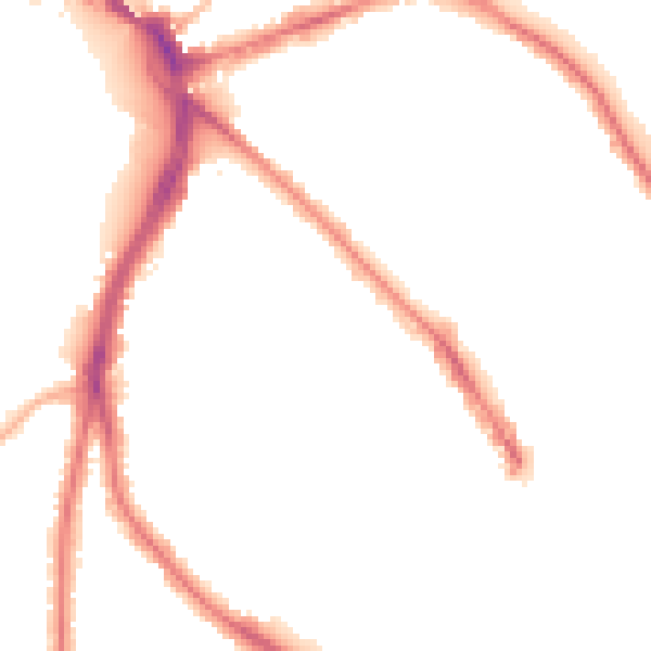 Night-time road noise heatmap for NG2 7QD