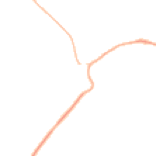 Night-time road noise heatmap for NG21 9BX