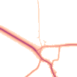 Daytime road noise heatmap for NG22 0AA
