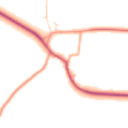 Daytime road noise heatmap for NG22 0AD