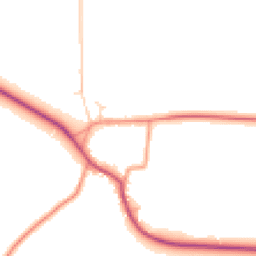 Daytime road noise heatmap for NG22 0AQ