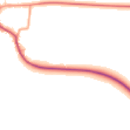 Daytime road noise heatmap for NG22 0AZ
