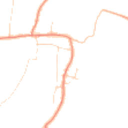 Daytime road noise heatmap for NG22 0BU