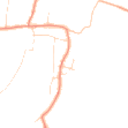 Daytime road noise heatmap for NG22 0DA