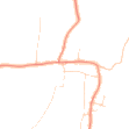 Daytime road noise heatmap for NG22 0DD